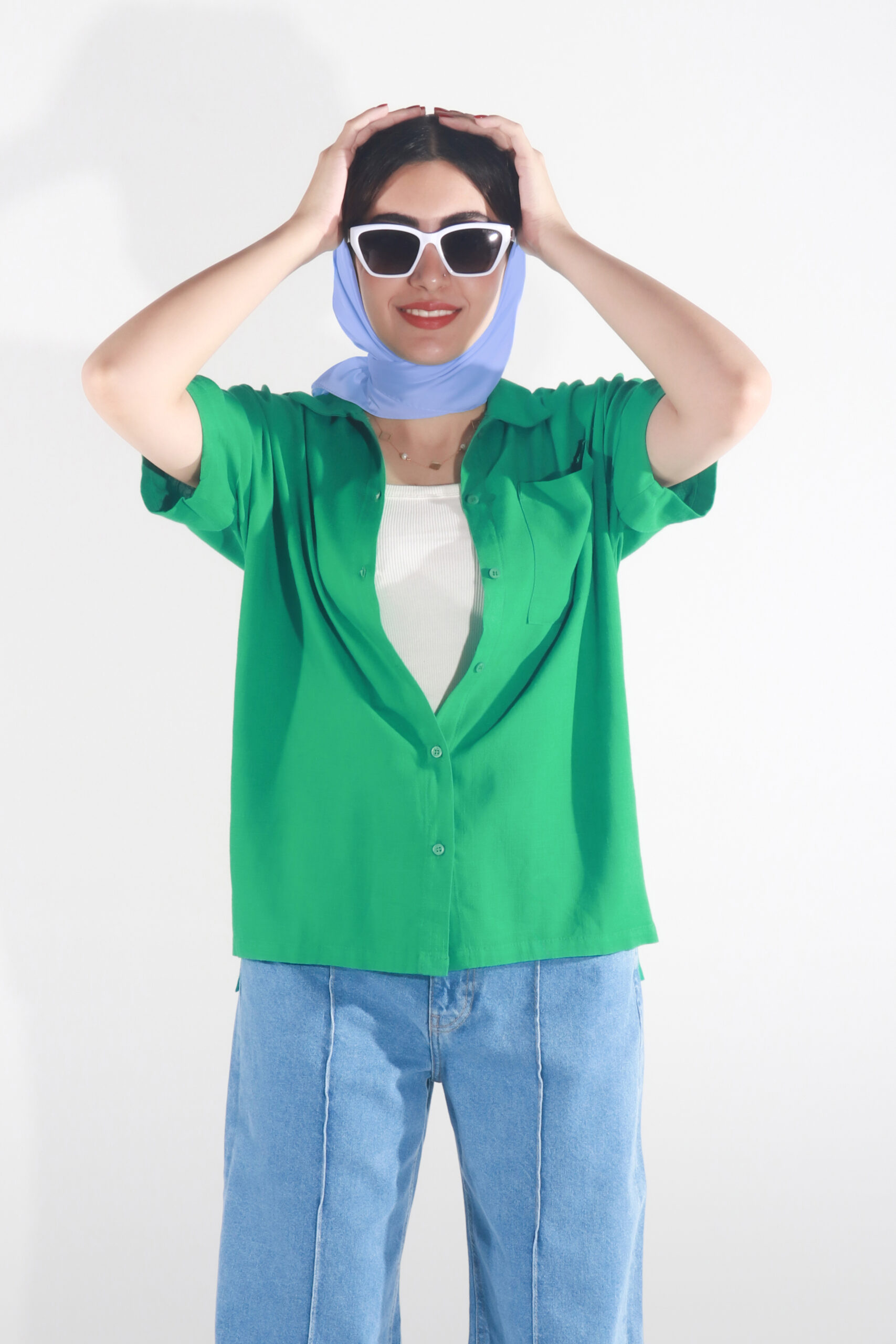 شومیز آستین کوتاه