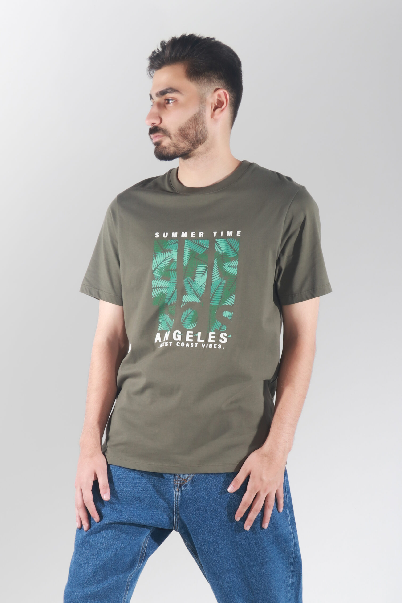 تیشرت طرح SUMMER TIME