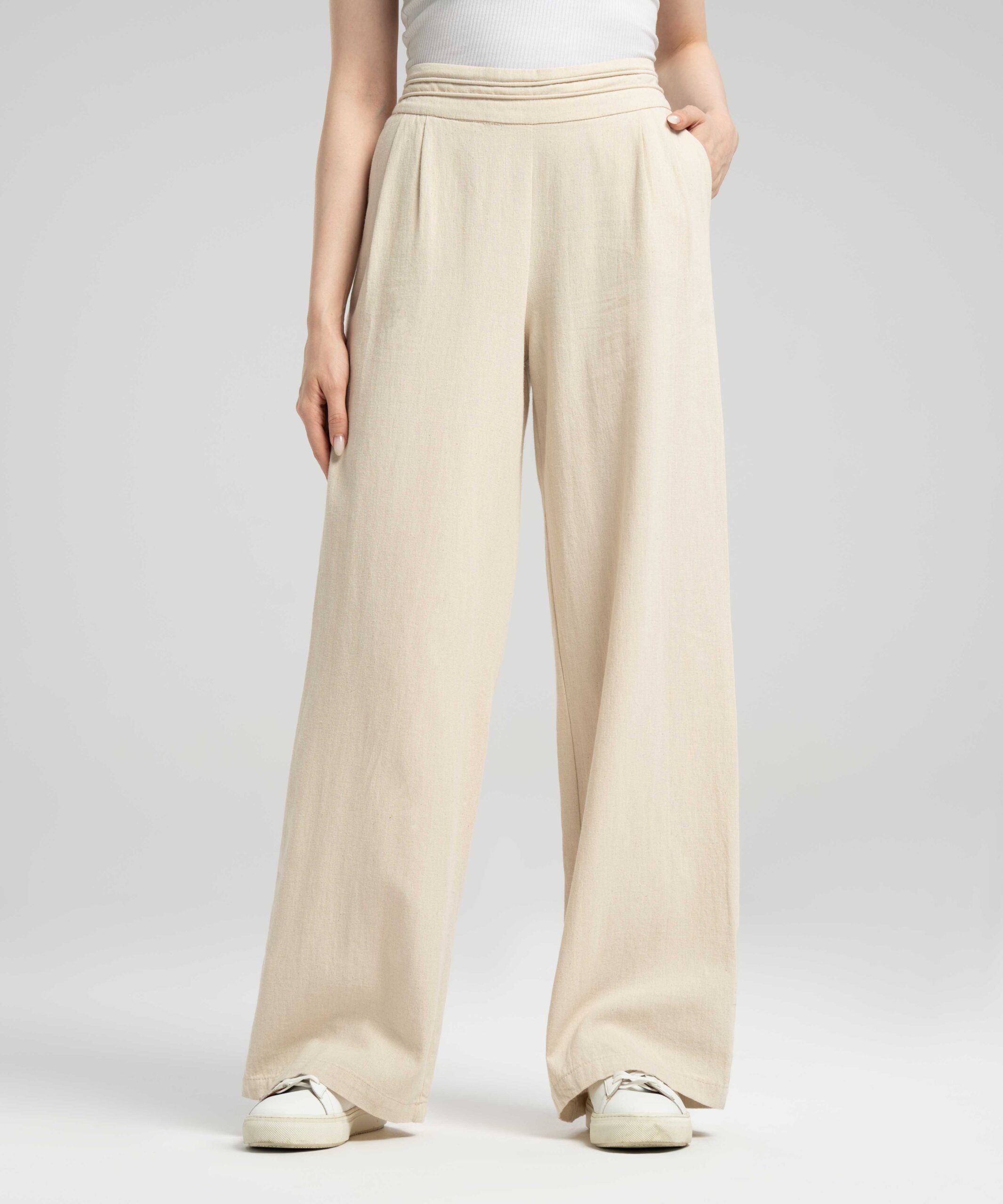 شلوار واید لینن DR18