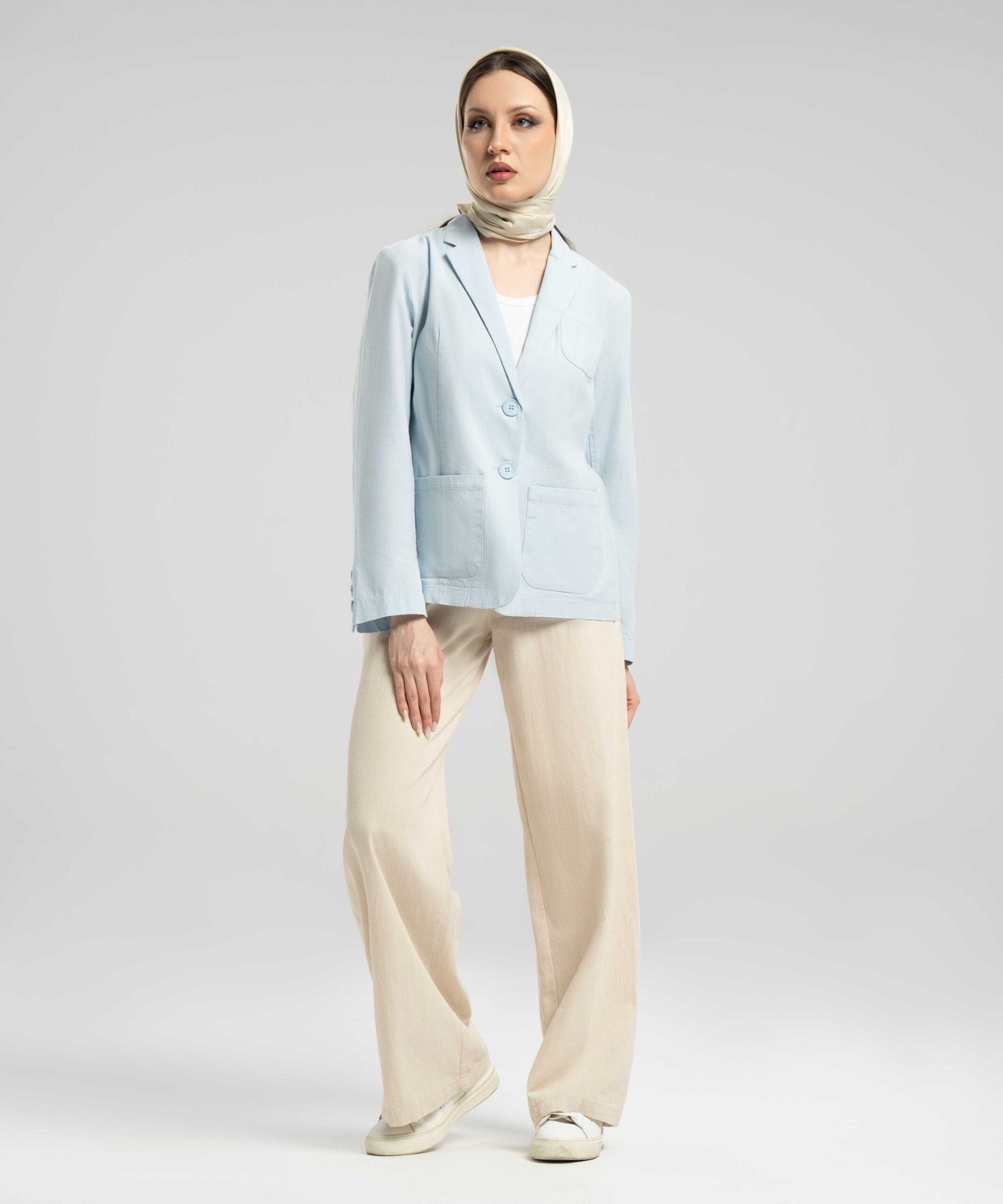 کت یقه انگلیسی سه جیب DR38