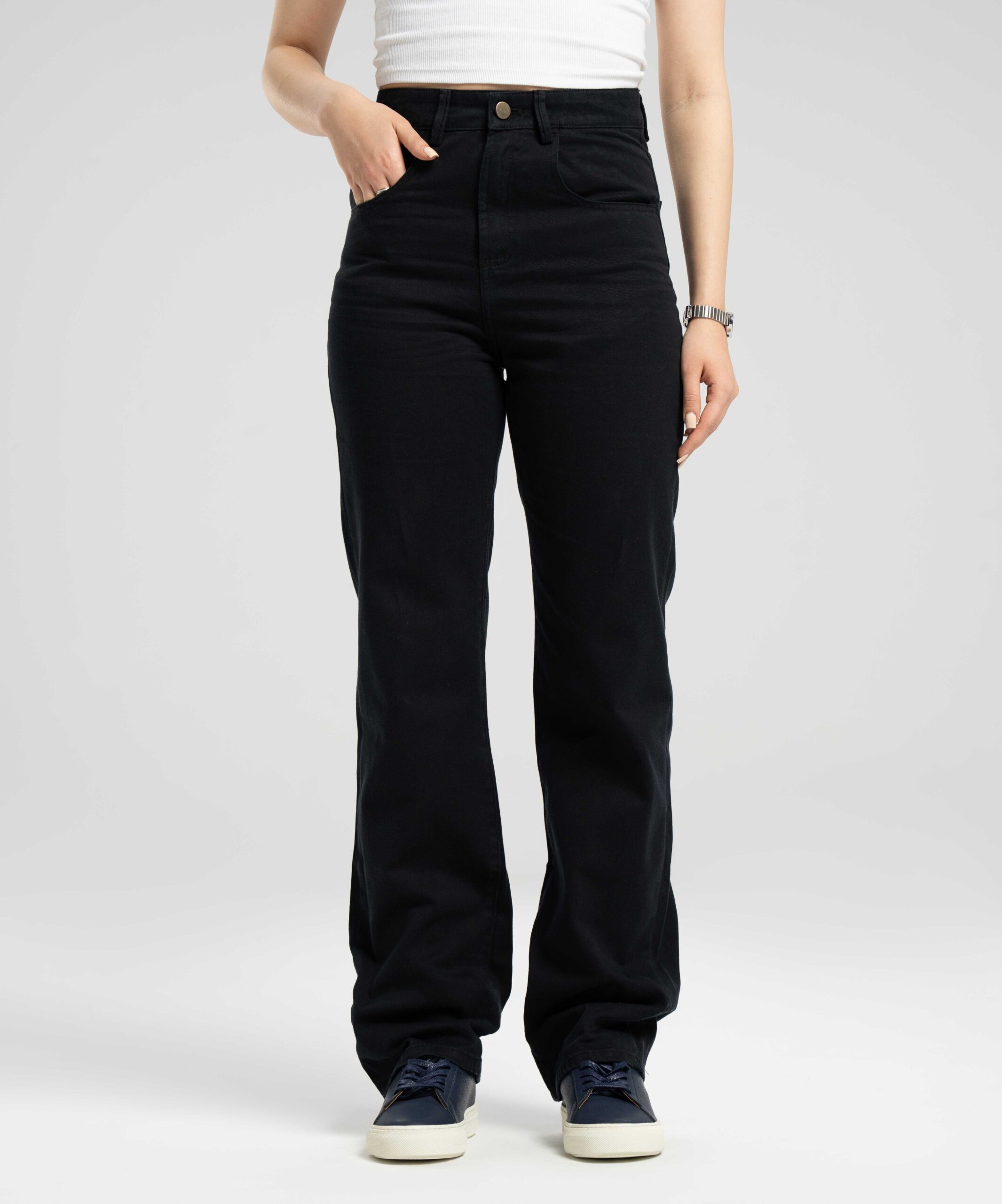 شلوار کتان بوی فرند CH06