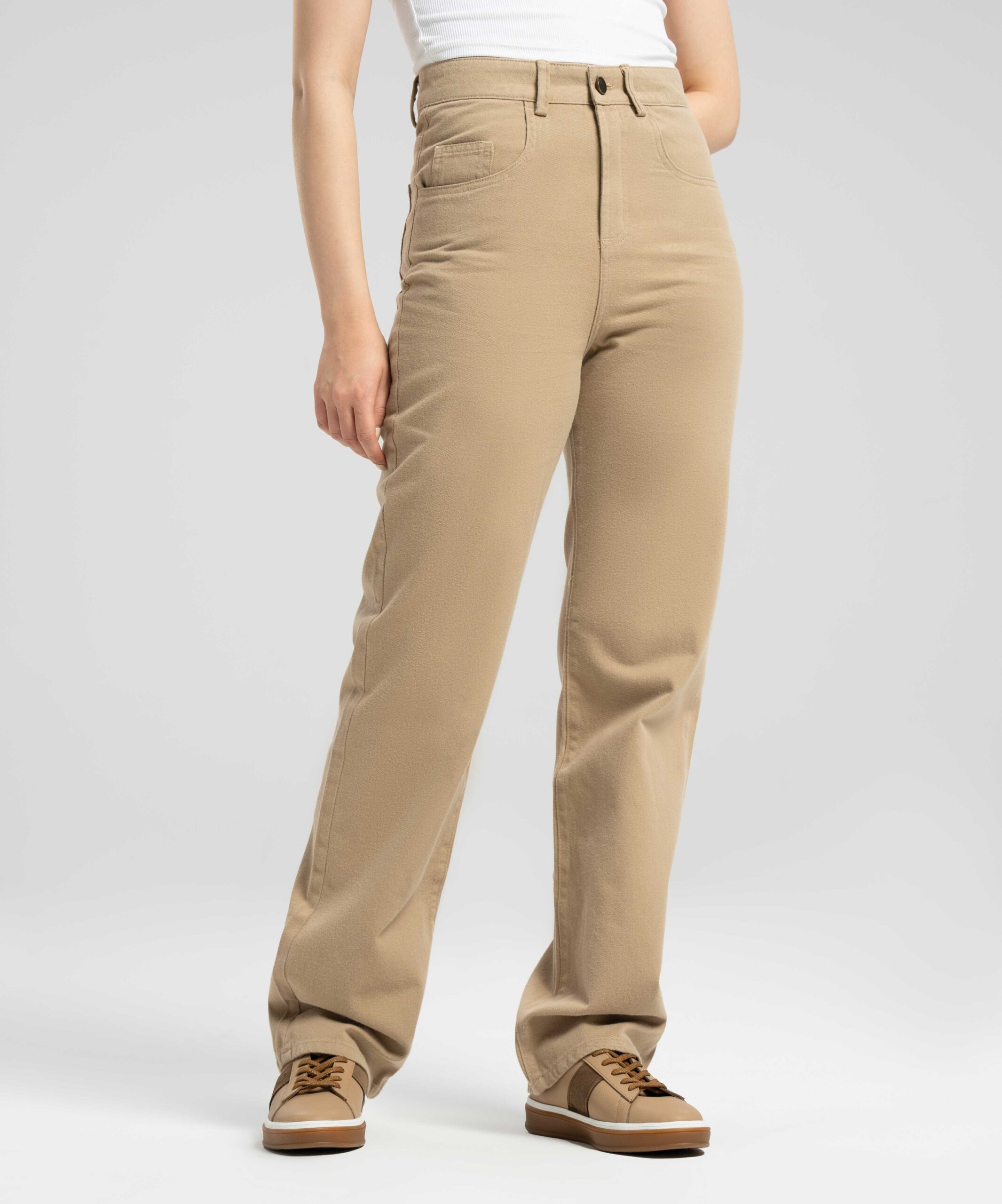 شلوار کتان بوی فرند CH06