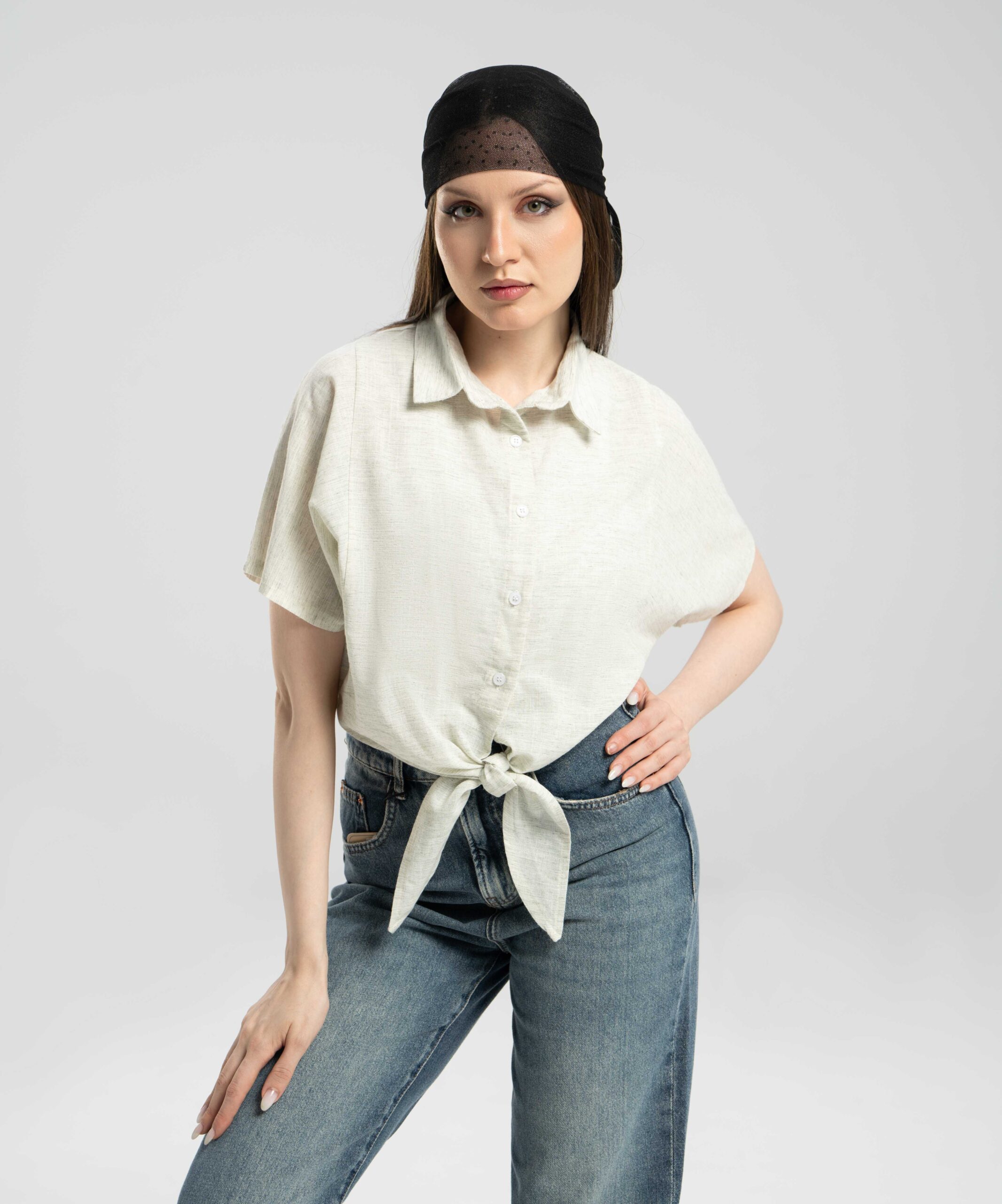 شومیز گرهای DR38