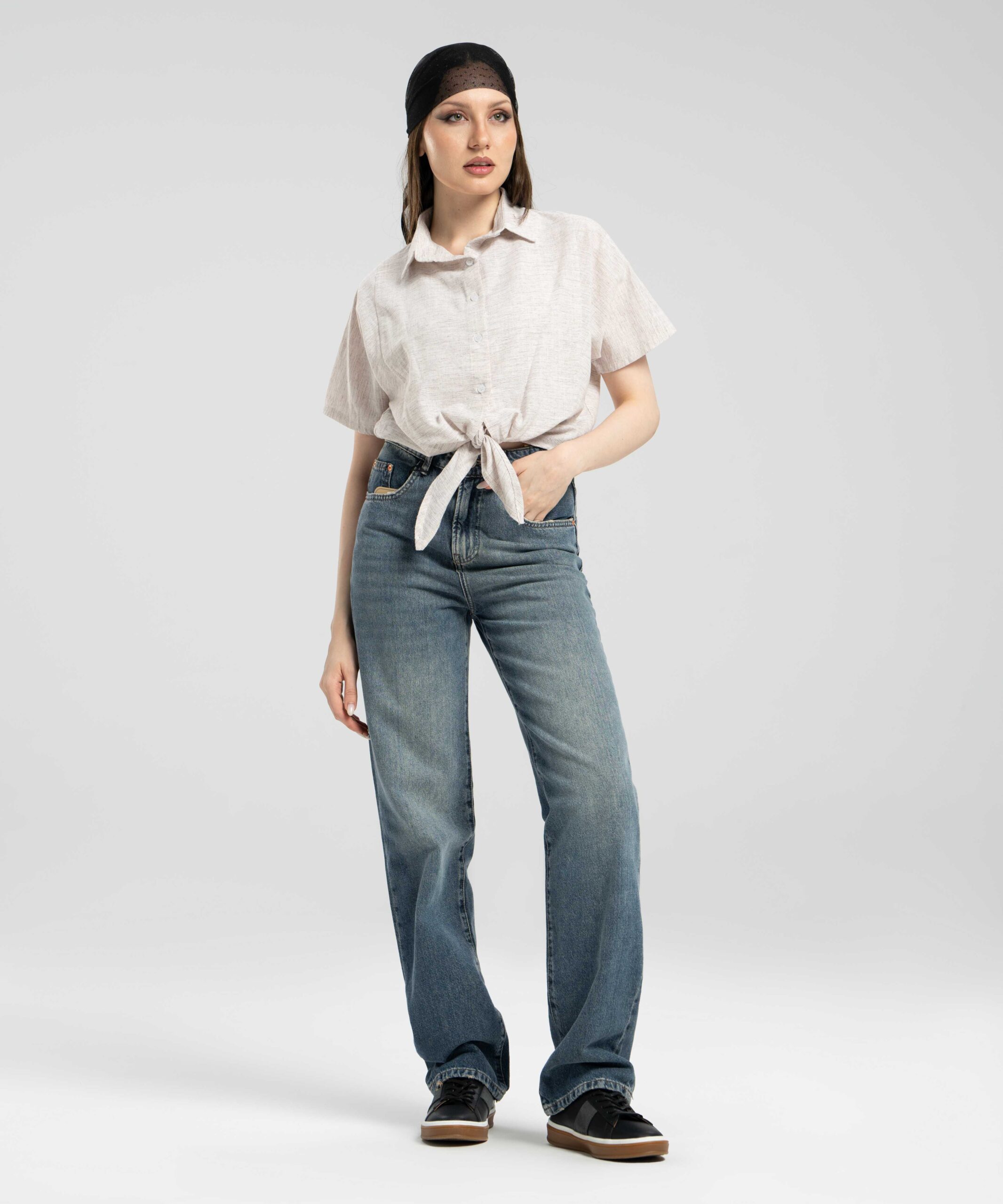 شومیز گرهای DR38