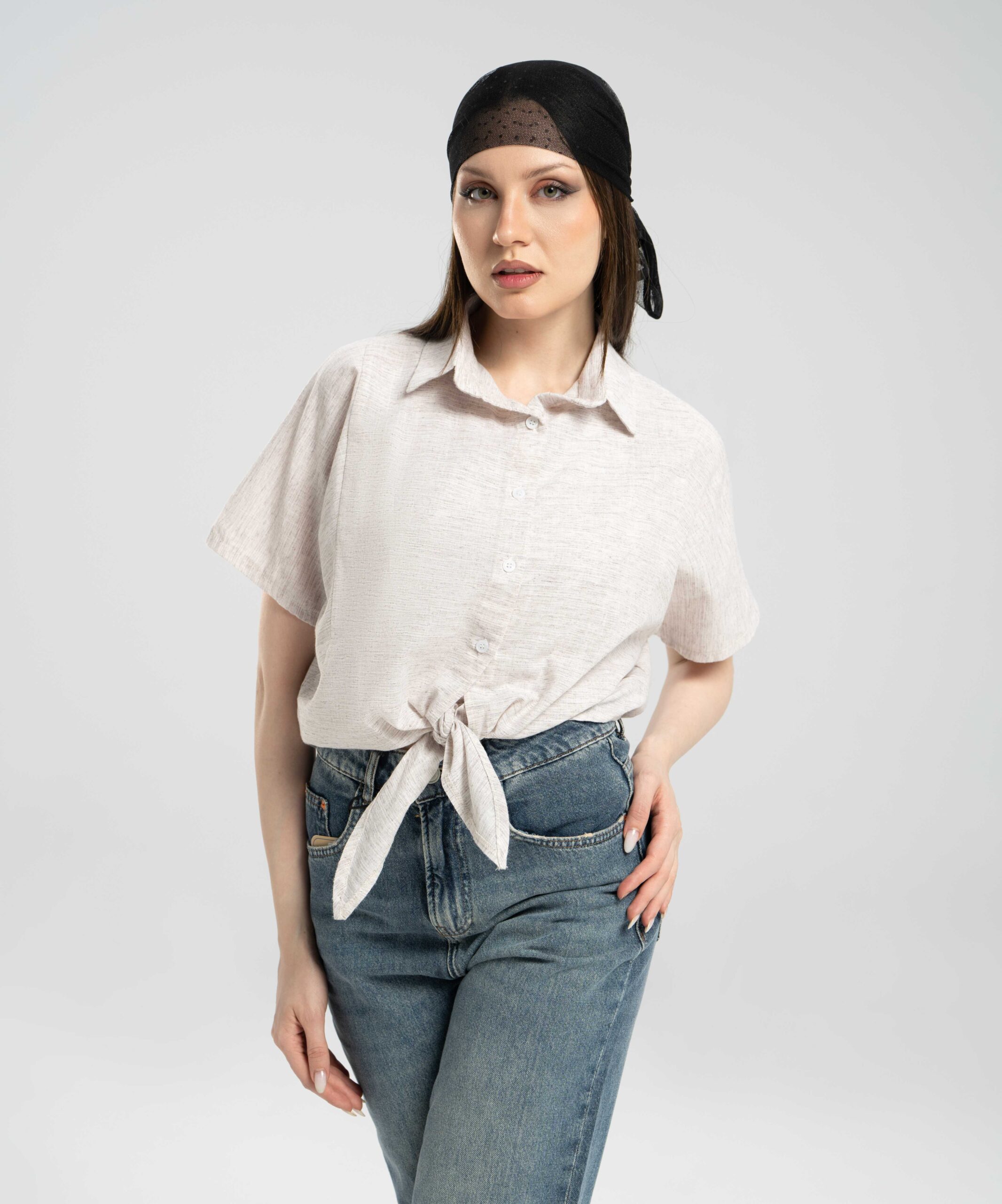 شومیز گرهای DR38