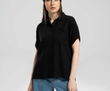 شومیز آستین کوتاه زنانه DR36