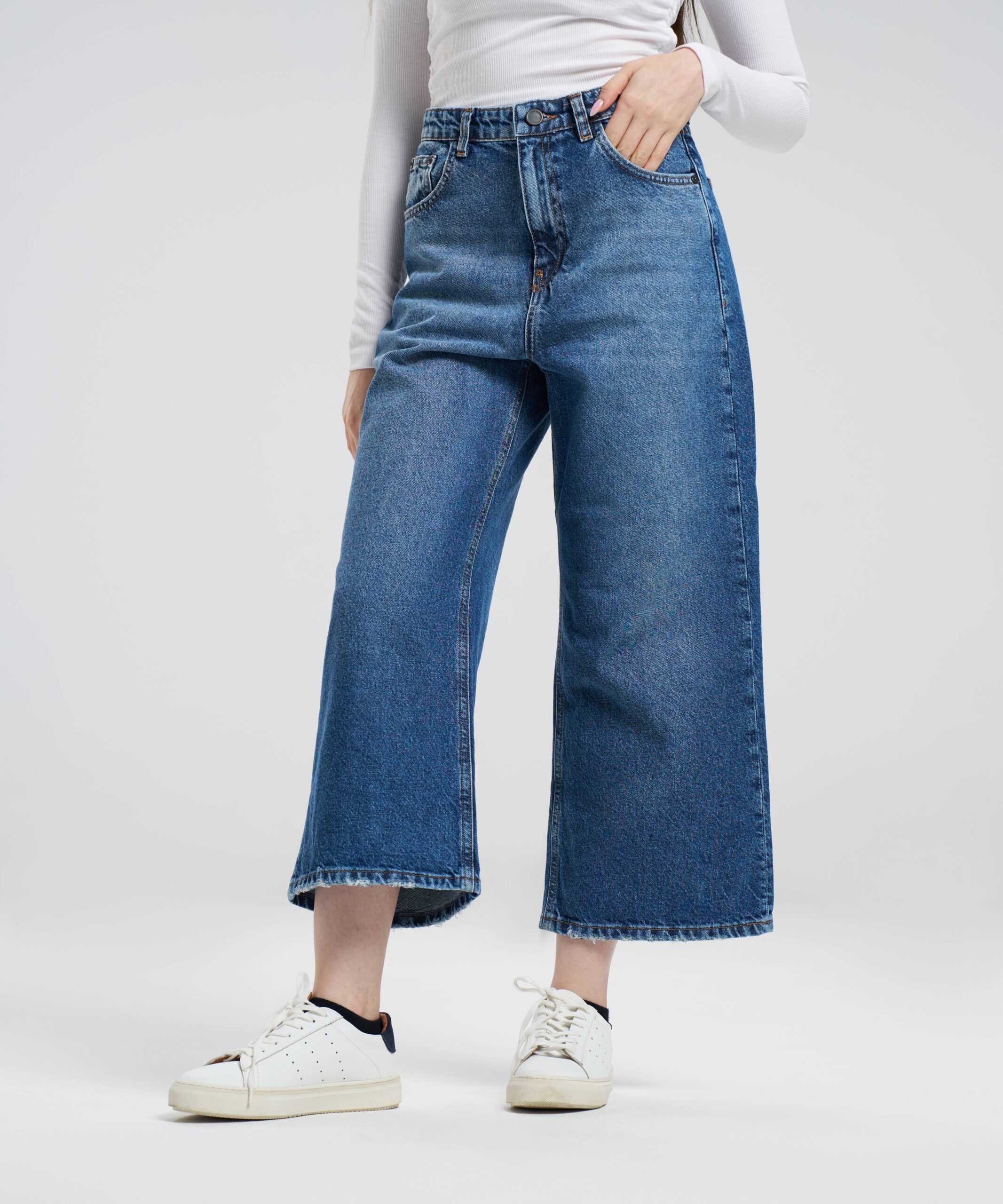 شلوار جین واید زنانه