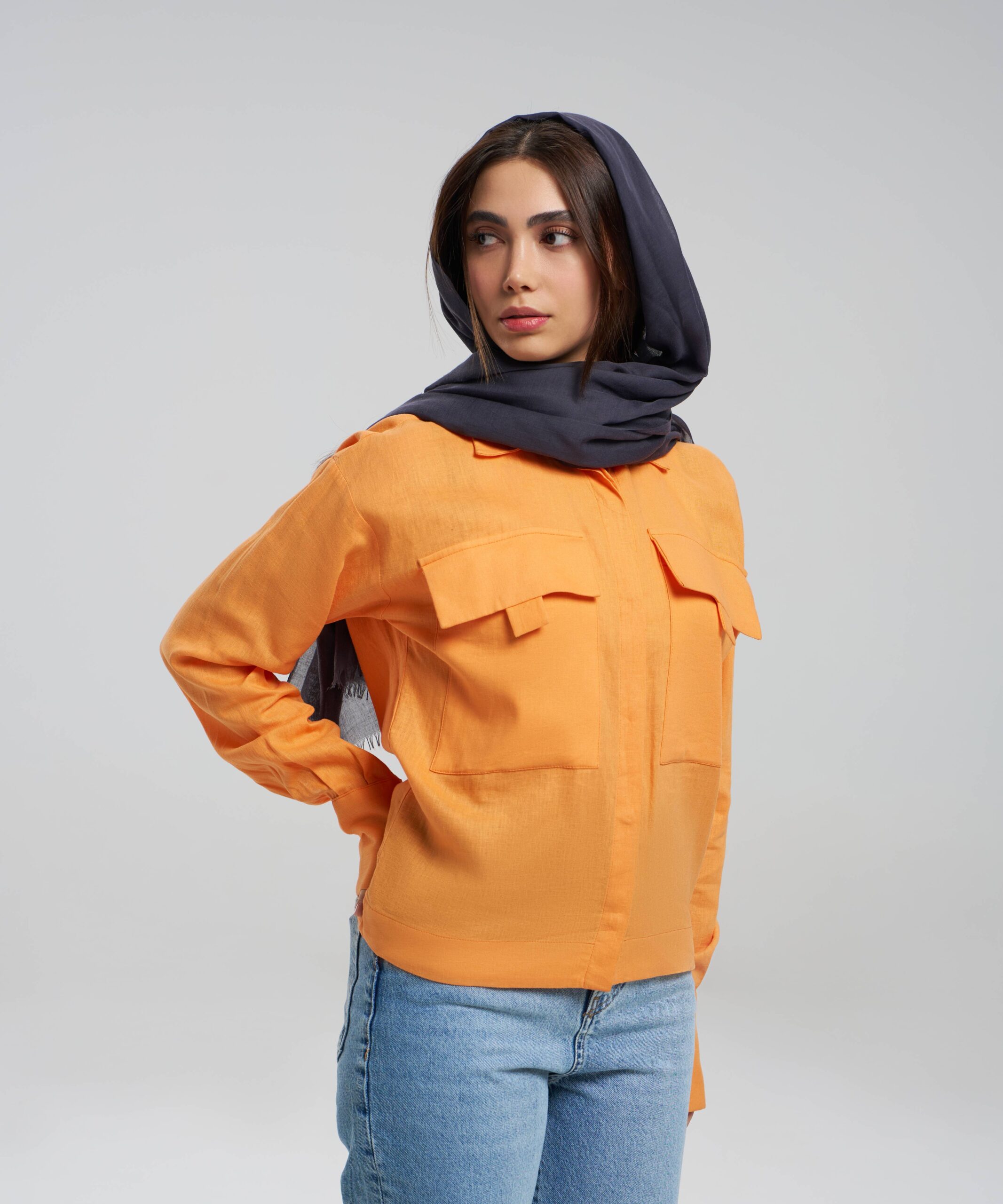 شومیز لینن زنانه