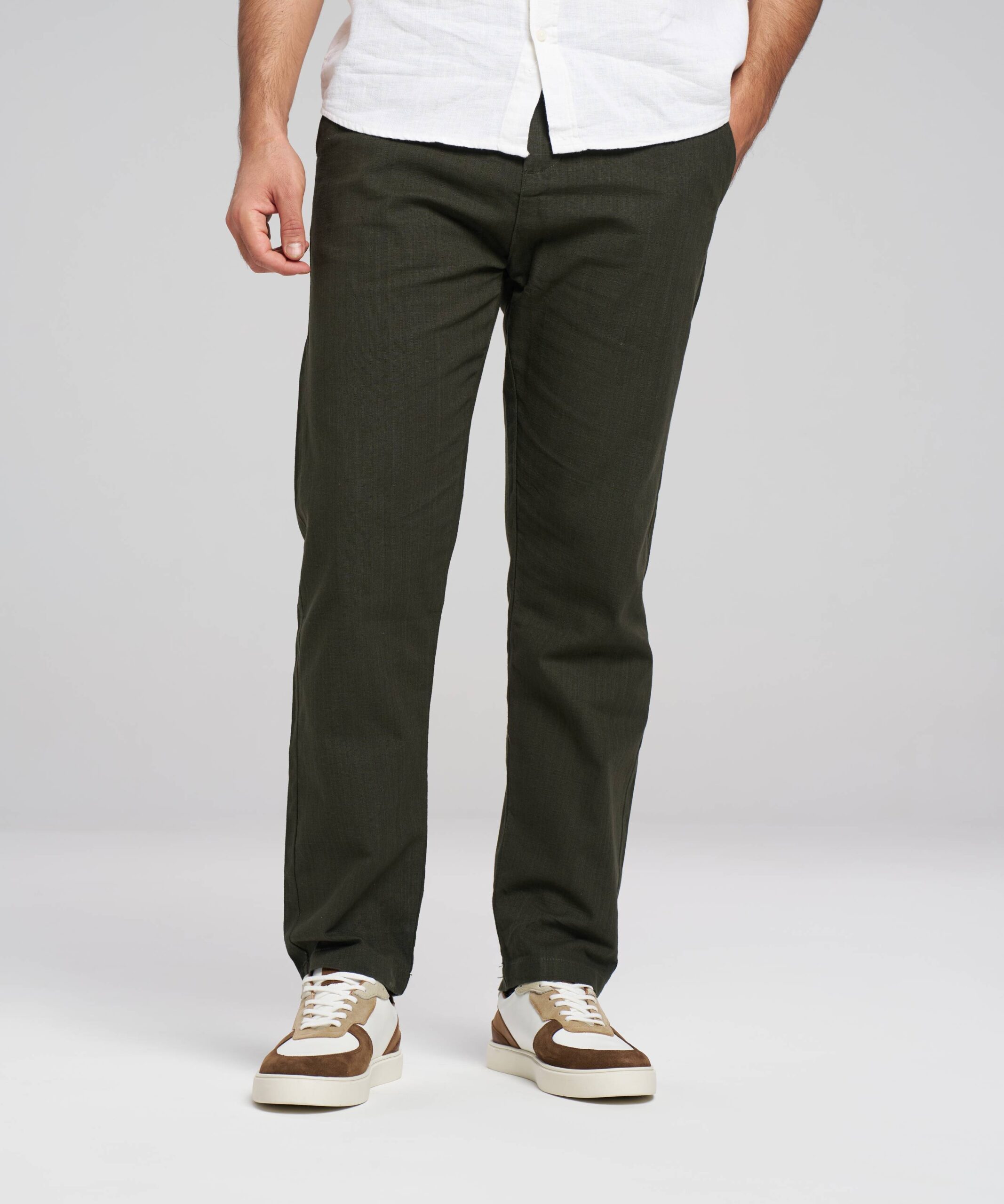 شلوار لینن رگولار مردار DR08