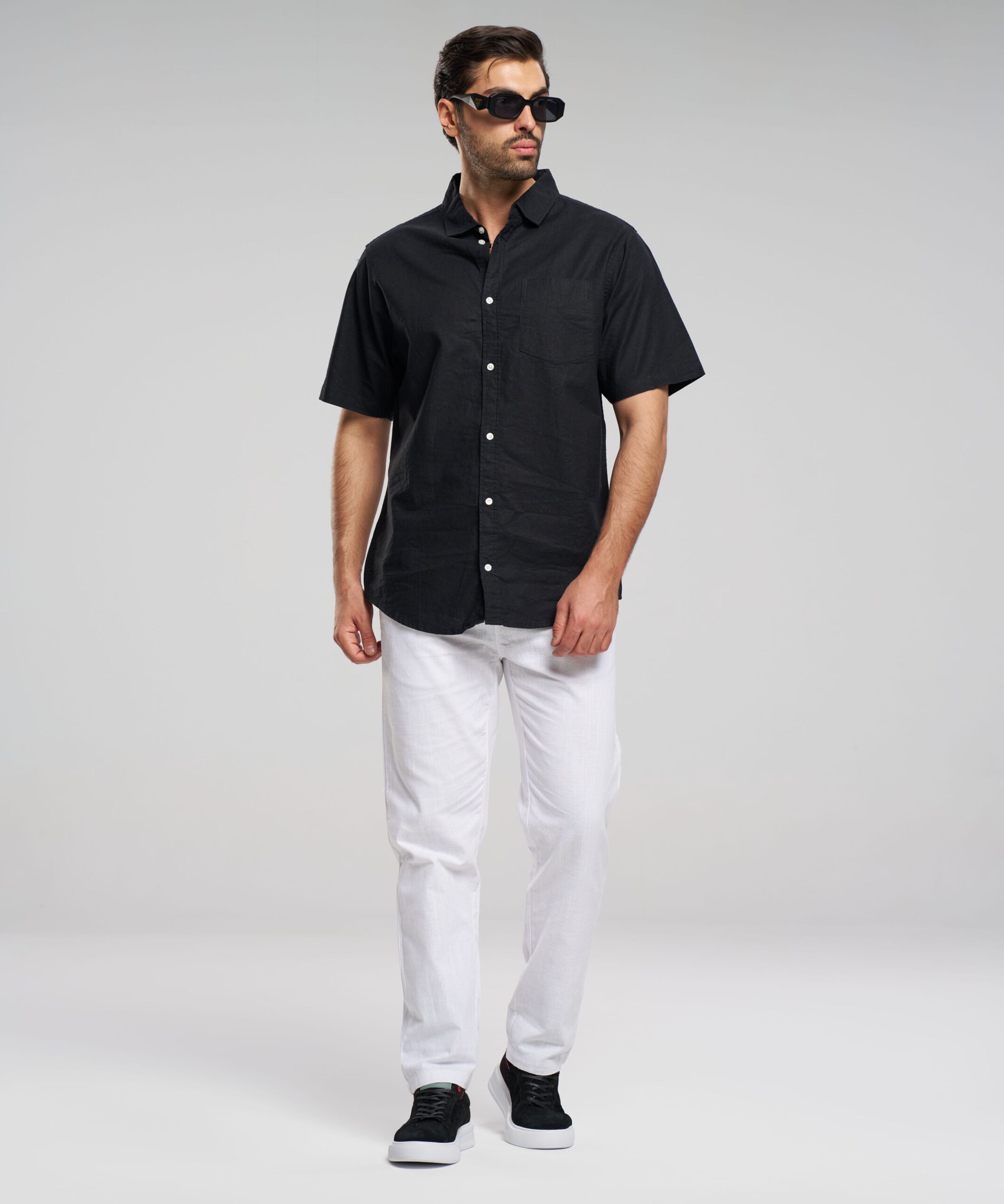 پیراهن آستین کوتاه مردانه DR15