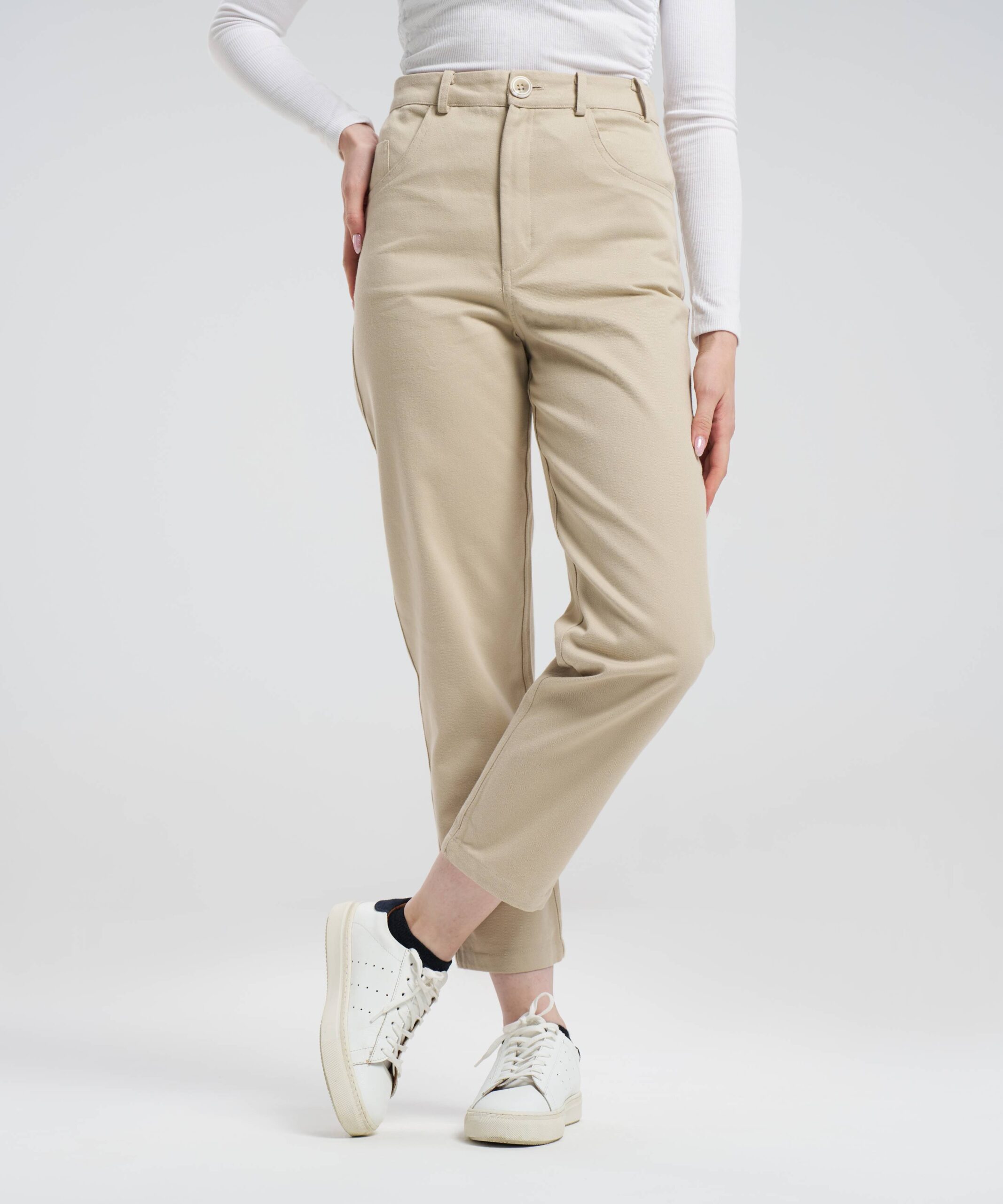 شلوار کتان مام