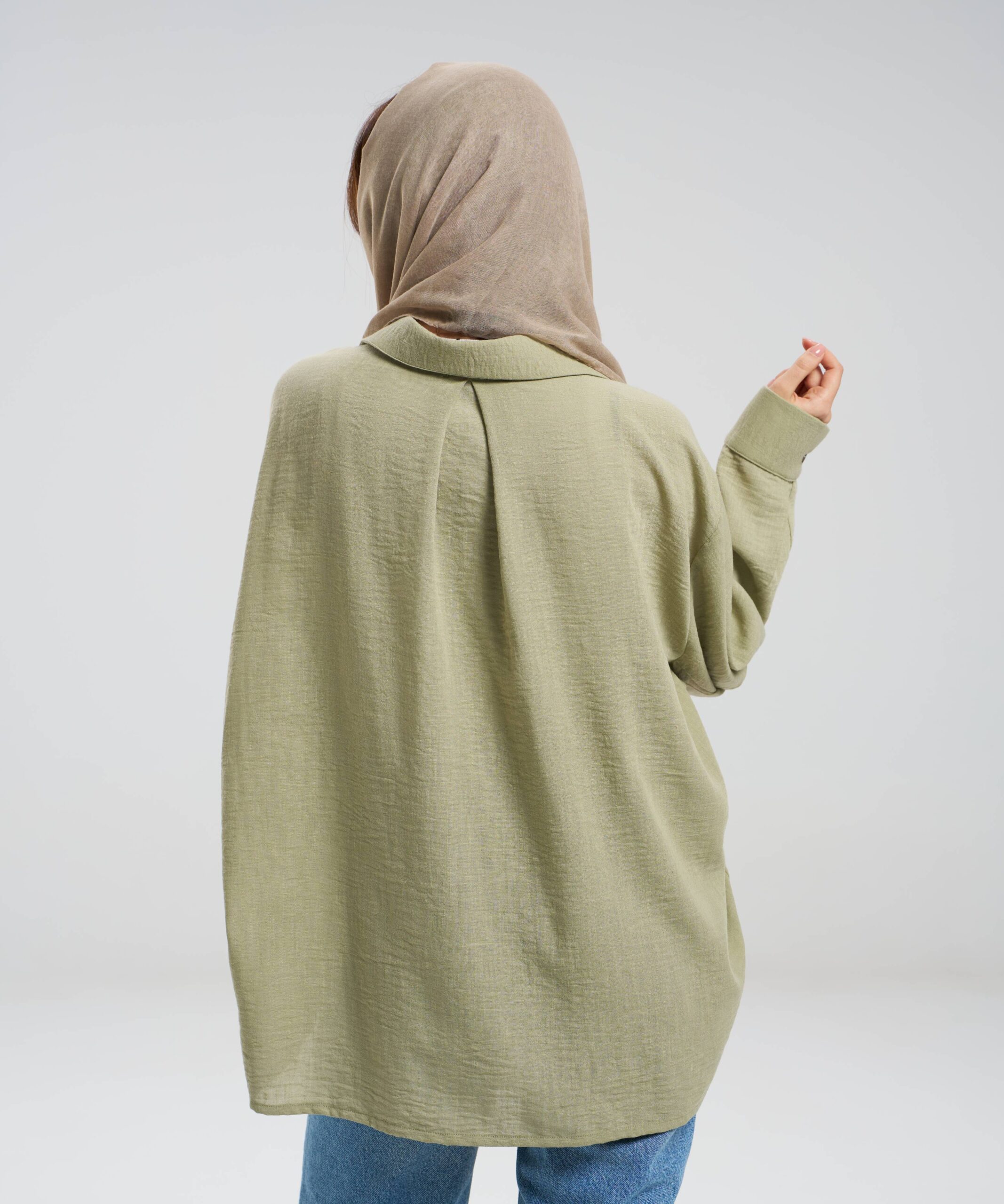 شومیز جیب دار ساده DR34