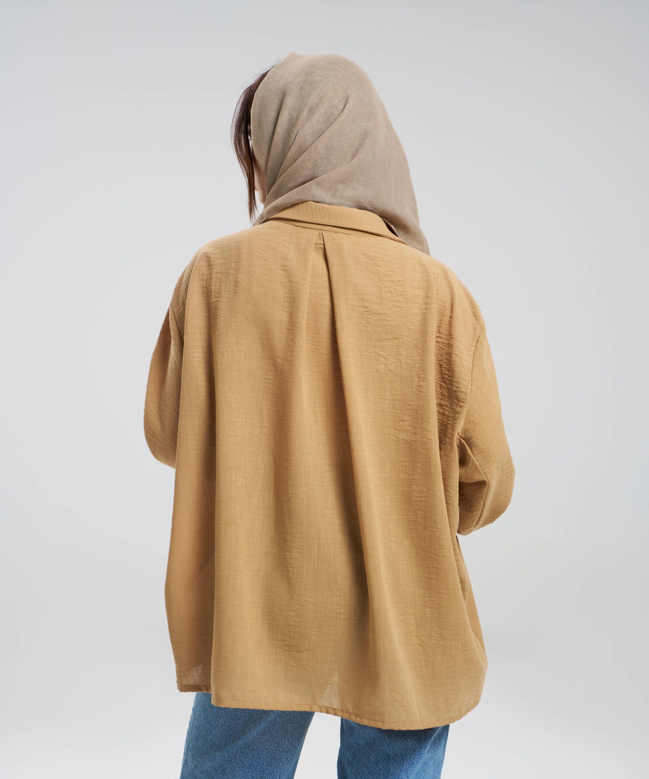 شومیز جیب دار ساده DR34