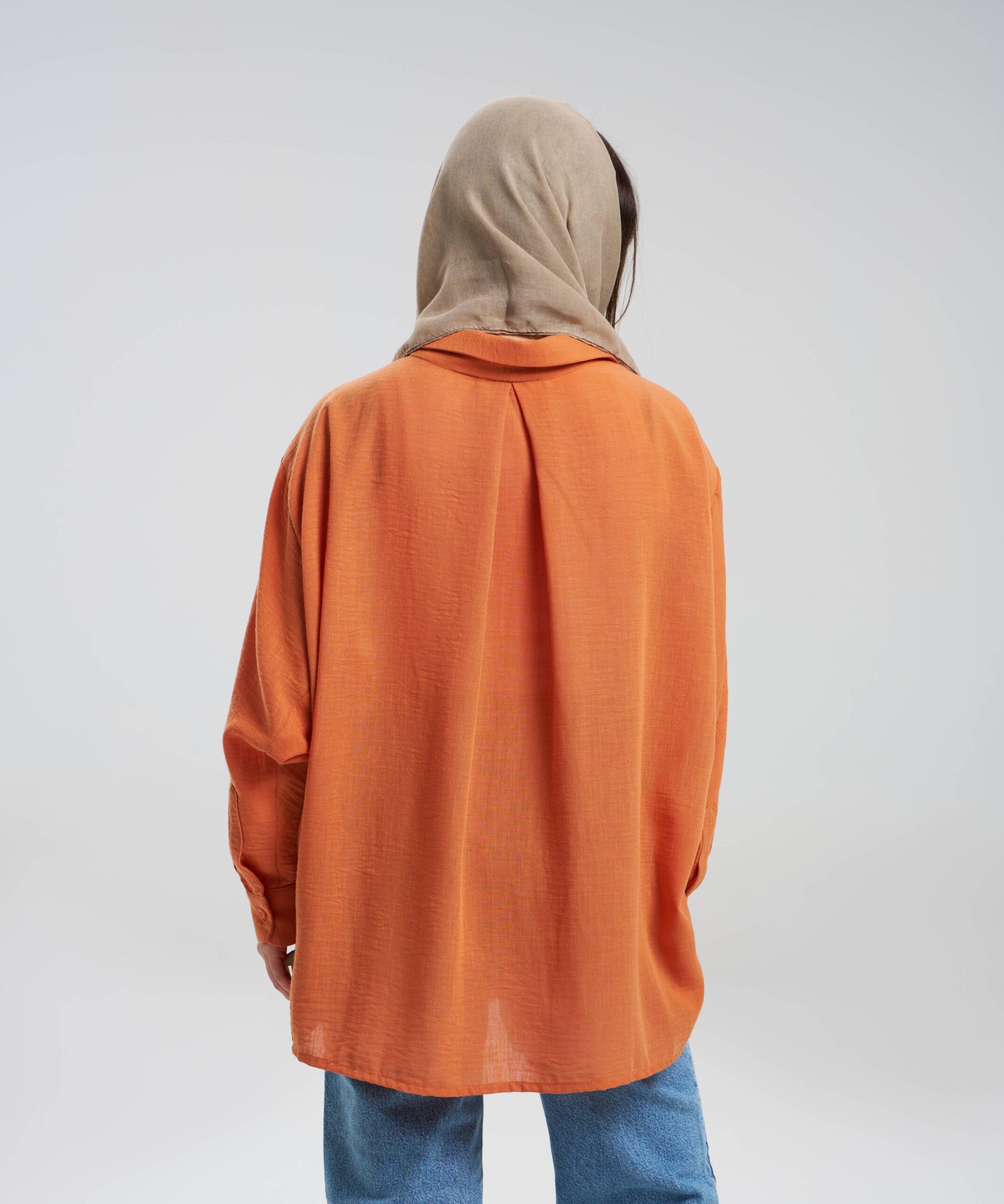 شومیز جیب دار ساده DR34