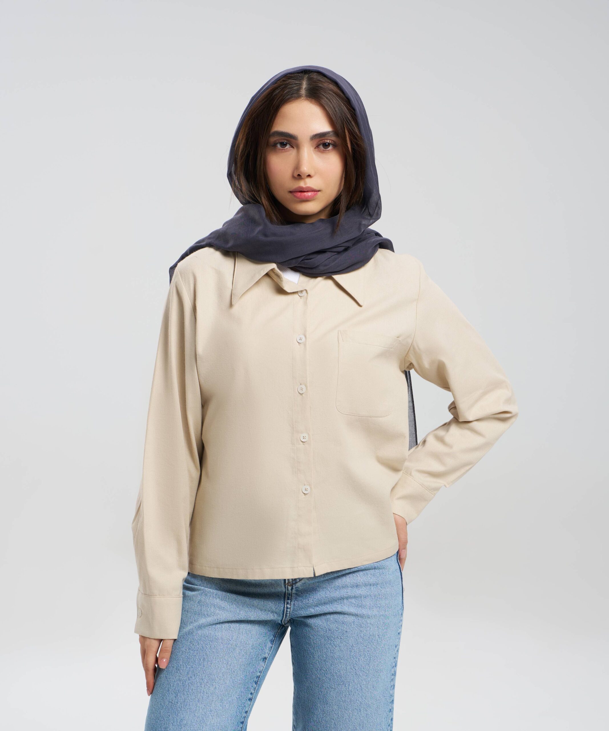 شومیز بیسیک آستین بلند